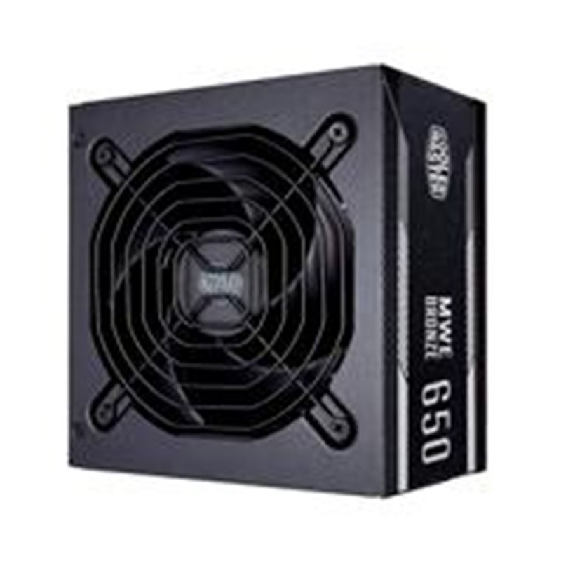 FUENTE DE PODER COOLER MASTER MWE V2/80PLUS BRONZE/650W/GAMER