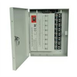 FUENTES DE ENERGIA/SAXXON/PSU1213D8H/FUENTE DE PODER PROFESIONAL DE 11 A 15 VCD/ 13 AMPERES/ PARA 8 CAMARAS HASTA 4K/ 1.6 AMPERE