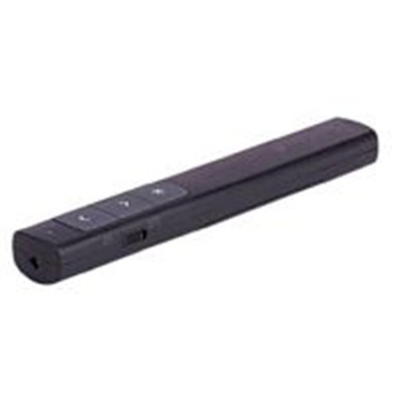 PRESENTADOR TECHZONE TZAPL03 APUNTADOR LASER NEGRO 50 MTS USB