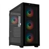GABINETE GAMER BALAM RUSH CARBONO TWIN MATE 9000 / FULL TORRE / E-ATX, ATX, MICRO-ATX, MINI-ITX / VENTILADORES ARGB 4X 120 MM / 