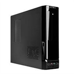 GABINETE ACTECK ATOM / MICRO TORRE SLIM / MICRO ATX, MINI ITX / FUENTE SFX 450W / METAL / NEGRO / AC-929042