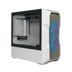 GABINETE COOLER MASTER MASTERBOX TD300 MESH CON VENTANA ARGB, MINI TOWER, MINI-ITX/MICRO-ATX, USB 3.0, SIN FUENTE, 2 VENTILADORE