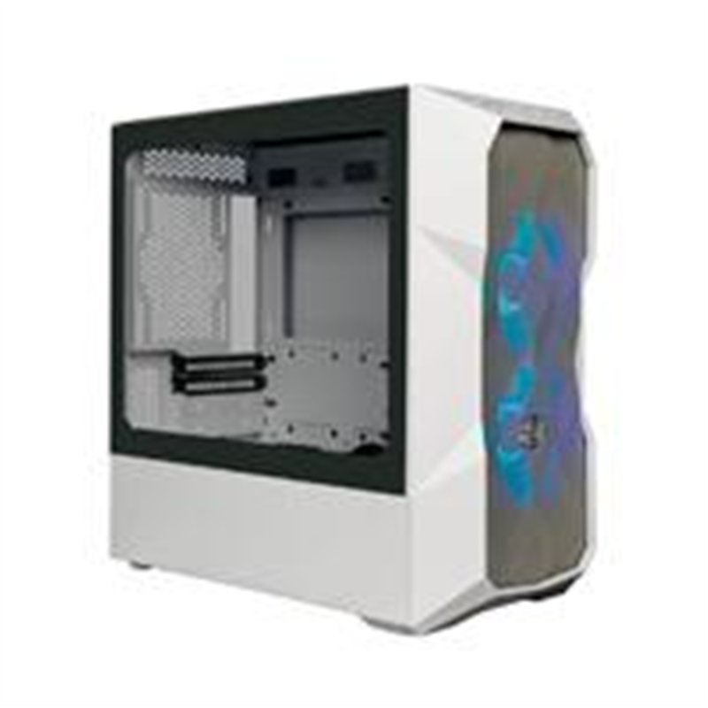 GABINETE COOLER MASTER MASTERBOX TD300 MESH CON VENTANA ARGB, MINI TOWER, MINI-ITX/MICRO-ATX, USB 3.0, SIN FUENTE, 2 VENTILADORE