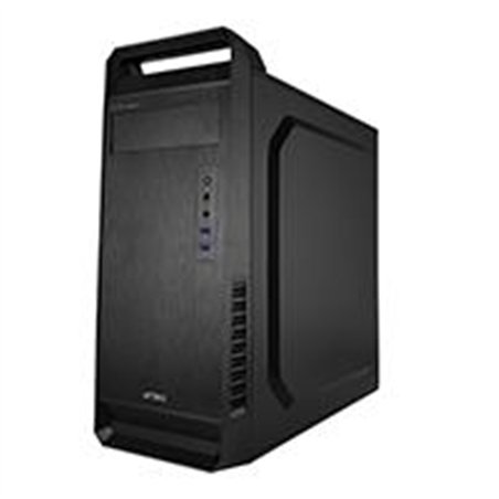 GABINETE ACTECK ROMA GM670 / MEDIA TORRE / ATX, MICRO ATX, MINI ITX / FUENTE 500W / METAL / NEGRO / AC-932592