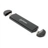 GABINETE MANHATTAN,USB A SDD M.2 NVME Y SATA, TIPO-C MACHO Y TIPO-A MACHO, PARA SSDS 2230/2242/2260/2280