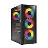 GABINETE GAMER BALAM RUSH DRAGONFLY CRYSTALGM745 / MEDIA TORRE / ATX, MICRO ATX, MINI ITX / VENTILADOR RGB / PANEL CRISTAL TEMPL