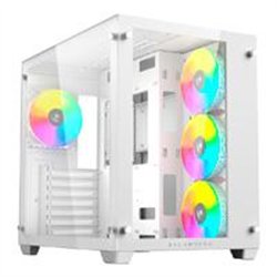 GABINETE GAMER BALAM RUSH TANK PRO GM930 / ATX - MINI TORRE / MICRO ATX - MINI ITX / PANEL CRISTAL TEMPLADO REMOVIBLE / VENTILAD