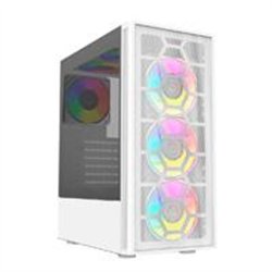 GABINETE BALAM RUSH DRAGONFLY MESH GM740 / MEDIA TORRE / ATX - MICRO ATX - MINI ITX / PANEL CRISTAL TEMPLADO/ ILUMUMINACION RGB 