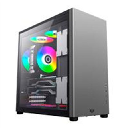 GABINETE GAMER BALAM RUSH ERIS SPECIALGM985 / MEDIA TORRE / ATX, MICRO ATX, MINI ITX / ILUMINACION LED / PANEL CRISTAL TEMPLADO,