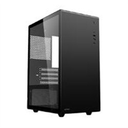 GABINETE ACTECK NEUSS PRO GI717 / MINI TORRE / MICRO ATX - ITX / PANEL LATERAL CRISTAL TEMPLADO - METAL / NEGRO / AC-935937