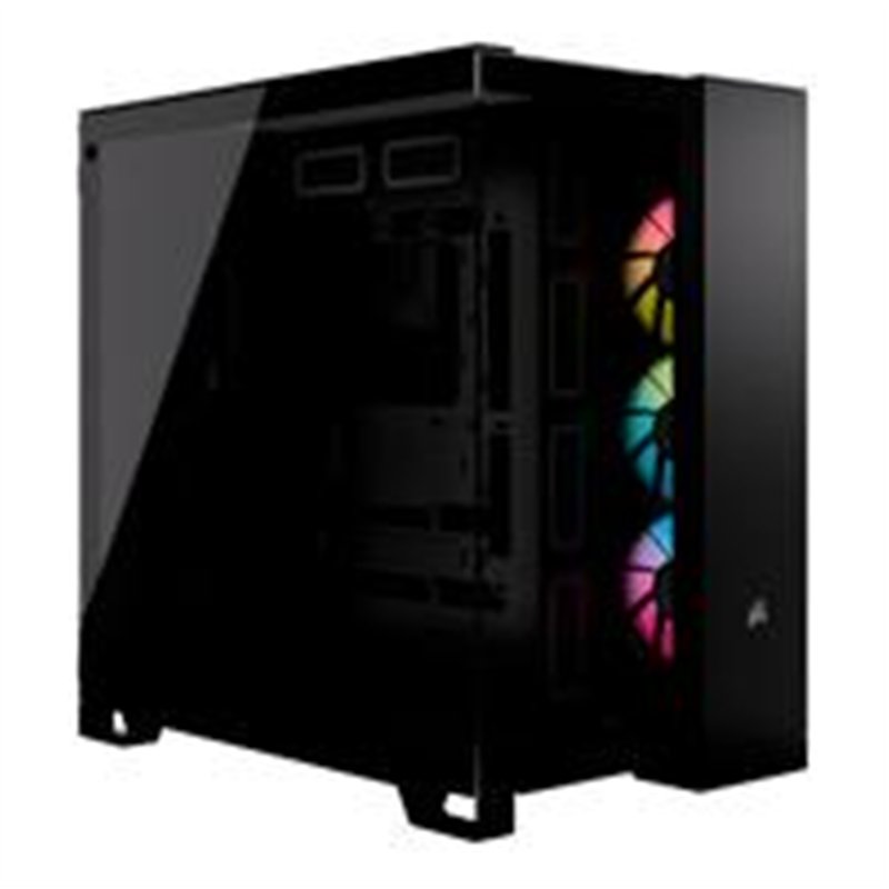 GABINETE CORSAIR 6500X AIRFLOW /SEMI- TORRE/ MICRO-ATX / MITX /NEGRO RGB/ GAMER (CC-9011269-WW)