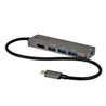 DOCKING STATION USB-C - ADAPTADOR MULTIPUERTOS USB TIPO C A HDMI 2.0B 4K DE 60HZ HDR10 - PD DE 100W DE PASO - HUB USB 3.0 DE 4 P