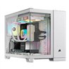 GABINETE CORSAIR 2500X LINK /BLANCO /SEMITORRE/MICROATX-MITX / CRISTAL TEMPLADO/GAMER/ RGB (CC-9011268-WW)