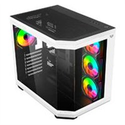 GABINETE GAMER BALAM RUSH TANK MASTER 9600TB / MEDIA TORRE / ATX - MICRO ATX - ITX / PANELES REMOVIBLES CRISTAL TEMPLADO / 4X VE