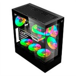 GABINETE GAMER BALAM RUSH TANK SUPER 9200TB / MEDIA TORRE / ATX - MICRO ATX - ITX / PANELES REMOVIBLES CRISTAL TEMPLADO / 3X VEN