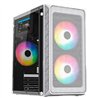 GABINETE ACTECK DOOM PRO MESH GI730M / MINI TORRE / MINI ITX, MICRO ATX / FUENTE DE PODER 600 W / PANEL CRISTAL TEMPLADO / VENTI