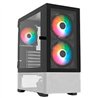 GABINETE GAMER BALAM RUSH NITROX CRYSTAL 5500 CBW / MEDIA TORRE / ATX, M-ATX, MINI ITX / PANEL REMOVIBLE CRISTAL TEMPLADO / VENT
