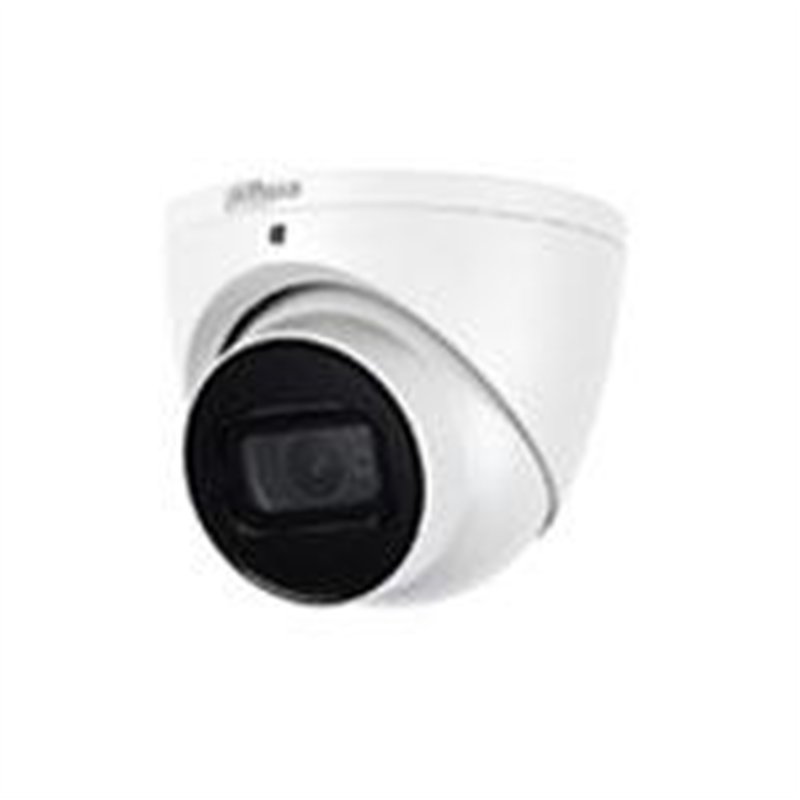 CAMARA DAHUA  DOMO EYEBALL 4K / 8 MEGAPIXELES / LENTE 2.8 MM / IR 50 MTS / STARLIGHT WDR 120 DB / AUDIO INTEGRADO / IP67