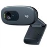 WEBCAM LOGITECH C270 HD 720 MICROFONO WIN/MAC OS/CHROME OS/ ANDROID