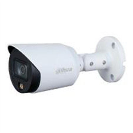 CAMARA DAHUA BULLET HDCVI FULL COLOR 1080P/ MICROFONO INTEGRADO/ METALICA/ LED DE 20 MTS/ 3.6 MM/ IP67/ STARLIGHT/