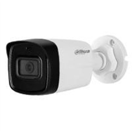 CAMARA DAHUA BULLET 5 MP / MICROFONO INTEGRADO / LENTE DE 2.8MM / IR DE 80 MTS / IP67 / STARLIGHT / CVI / CVBS / AHD / TVI