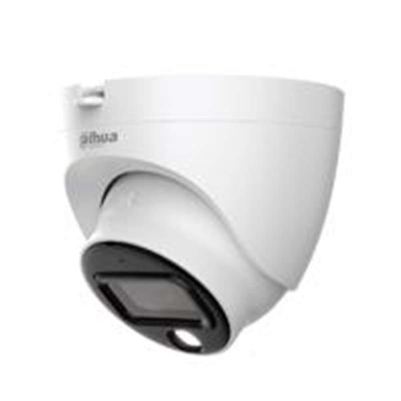 CAMARA DAHUA  DOMO FULL COLOR DE 5 MEGAPIXELES/ LENTE DE 3.6MM/ GRADOS DE APERTURA/ IMAGEN A COLOR 24/7/ WDR REAL DE 120DB/ LEDS