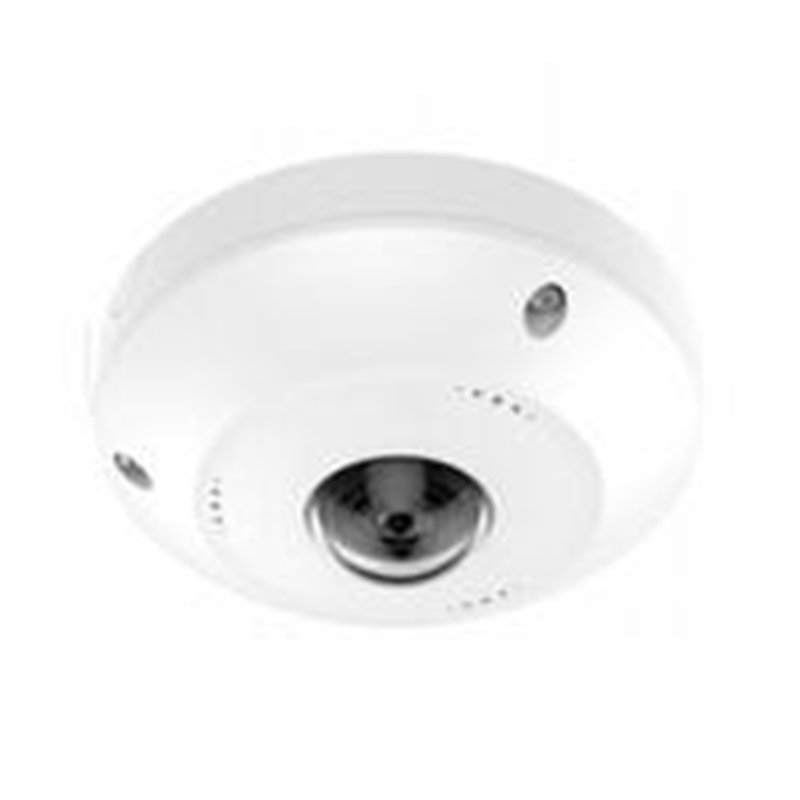 CAMARA FISHEYE IP 4MP HIKVISION DS-2CD2945FWD PANORáMICA 180° - 360° / EXTERIOR IP67 / IK10 / POE / MULTIPLES VISTAS POR IVMS-42