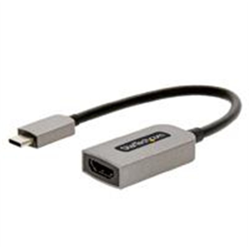 ADAPTADOR USB C A HDMI DE VIDEO 4K 60HZ - HDR10 - CONVERSOR TIPO LLAVE USB TIPO C A HDMI 2.0B DONGLE - USBC CON MODO ALT DE DP A
