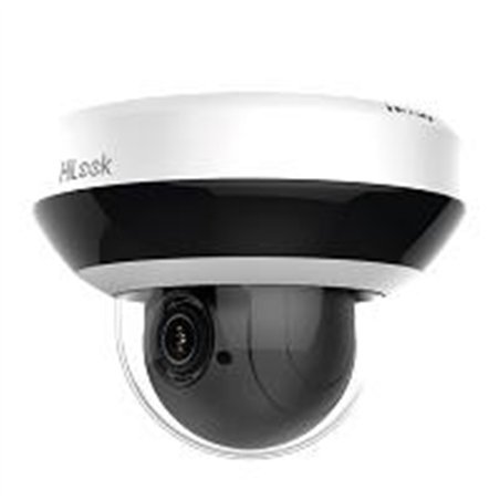 CAMARA MINI DOMO PTZ IP 4MEGAPIXELES HILOOK BY HIKVISION PTZ-N2404I-DE3(F) 4X ZOOM / H.265+ / 20 MTS IR EXIR / WDR / POE / IK10 