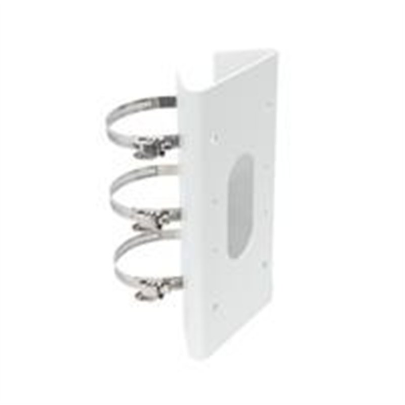 MONTAJE VERTICAL PARA POSTE HIKVISION DS-1475ZJ-Y MATERIAL DE ACERO INOXIDABLE