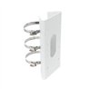 MONTAJE VERTICAL PARA POSTE HIKVISION DS-1475ZJ-Y MATERIAL DE ACERO INOXIDABLE