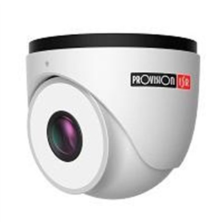 CAMARA IP / PROVISION ISR / DW-320FR-MVF2 / TIPO DOMO / 2MP / SMART-SIGHT/ IR 40M / LENTE-MOTORIZADO /7-22MM /POE / IP67 / SD-CA
