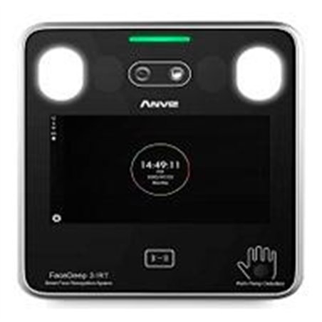 CONTROL DE ACCESO / ANVIZ / FACEDEEP3 IRT / BIOMETRICO FACIAL CON DETECCION DE CUBREBOCAS Y MODULO TERMOGRAFICO PARA MANO / 6,00