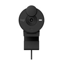 WEBCAM LOGITECH BRIO 300 COLOR GRAFITO FHD 1080 A 30 FPS AUTO ENFOQUE, MICROFONO USB-C 3.1 WIN/MAC OS