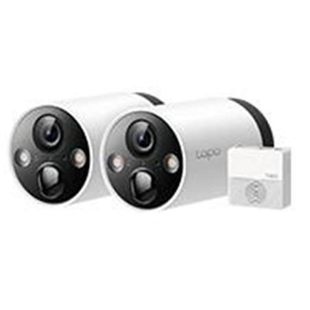 CAMARA WIFI TP-LINK TAPO C420S2 KIT 2 CAMARAS PARA EXTERIOR CON BATERIA RECARGABLE RESOLUCION 2K 1080P IP65 A PRUEBA DE AGUA VIS