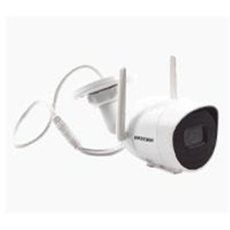 CAMARA IP HIKVISION DS-2CV2041G2-IDWE 4 MEGAPIXEL / LENTE 2.8 MM / 30 MTS IR / EXTERIOR IP66 / WI-FI / WDR 120 DB / H.265 / MICR