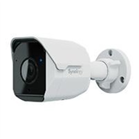 CAMARA IP SYNOLOGY BC500 TIPO BALA 5 MP IR DE 30 M LENTE 2.8MM DIA Y NOCHE, IP67 POE H.265, RANURA MICROSD, INCLUYE LICENCIA VIT