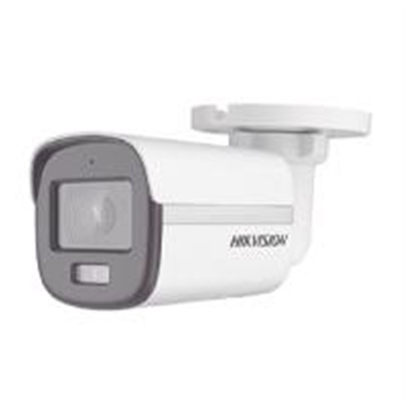 CAMARA BALA TURBOHD 2 MEGAPIXELES HIKVISION DS-2CE10DF0T-FS IMAGEN A COLOR 24/7 / LENTE 2.8 MM / LUZ BLANCA 20 MTS / EXTERIOR IP