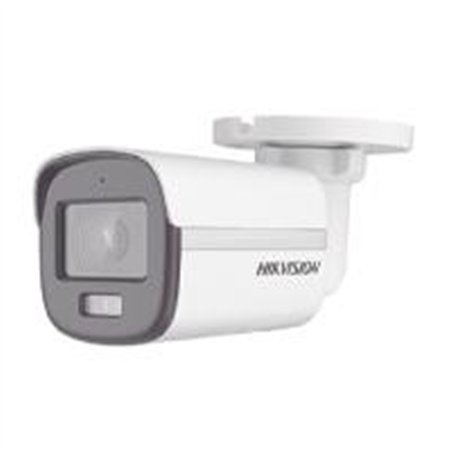 CAMARA BALA TURBOHD 2 MEGAPIXELES HIKVISION DS-2CE10DF0T-FS IMAGEN A COLOR 24/7 / LENTE 2.8 MM / LUZ BLANCA 20 MTS / EXTERIOR IP