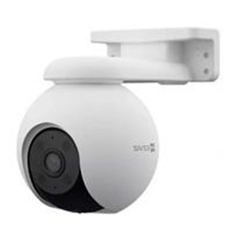 CAMARA PT 3K EZVIZ CS-H8-3K 5MP / COBERTURA PANORAMICA 360 / DETECCION HUMANA / DETECCION DE VEHICULO/ SIRENA / LUZ PARPADEANTE 