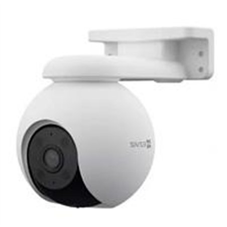 CAMARA PT 3K EZVIZ CS-H8-3K 5MP / COBERTURA PANORAMICA 360 / DETECCION HUMANA / DETECCION DE VEHICULO/ SIRENA / LUZ PARPADEANTE 