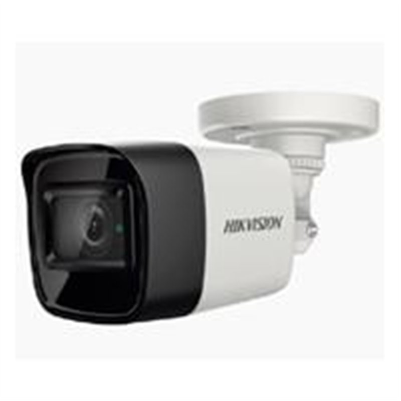 CAMARA BALA TURBO HD 8 MEGAPIXELES HIKVISION DS-2CE16U0T-ITF GRAN ANGULAR 102° / LENTE 2.8 MM / EXTERIOR IP67 / IR EXIR 30 MTS /