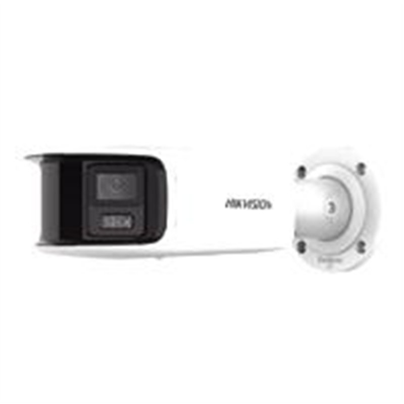 BALA IP PANORAMICA 8 MEGAPIXELES HIKVISION DS-2CD2T87G2-PLSU/SL(C)  2 LENTES 2.8 MM (180°) / IMAGEN A COLOR 24/7 (COLORVU) / POE
