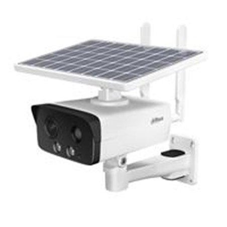 CAMARA IP/DAHUA/ DH-IPC-HFW2431DG-4G-SP-LA-B/ BULLET 4G CON PANEL SOLAR Y BATERÍA/ 4MP / DISUASIÓN ACTIVA/ IR: 50 M/ LUZ CÁLIDA 