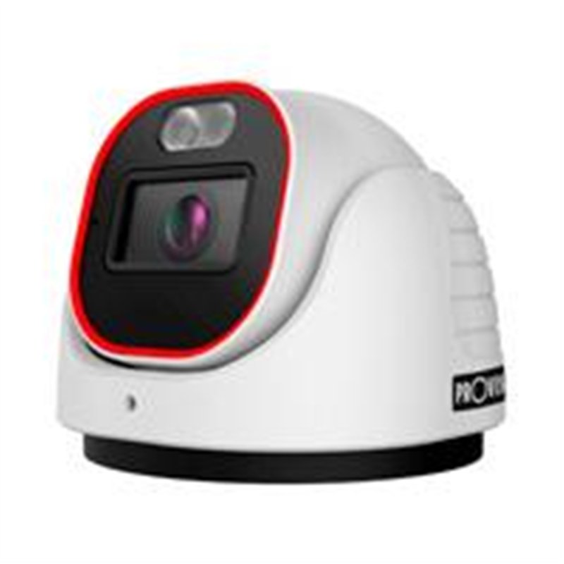 CAMARA AHD / PROVISION ISR / DV-320AR-36 / TIPO DOMO / 2MP / 3.6MM GRAN ANGULAR / IR 20 METROS / SENSOR CMOS / WDR / IP67 / 4 EN
