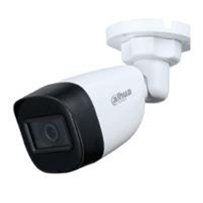 CAMARA ANALOGA/DAHUA/ HAC-HFW1801CN-A-0280B-S2 /BULLET 4K CON MICROFONO INTEGRADO/ 8 MP/ LENTE DE 2.8 MM/ 106° DE APERTURA/ 20 M