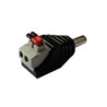 CONECTOR DE ENERGIA/ SAXXON PSUBR16H/ BOLSA DE 10 ADAPTADORES MACHO TIPO JACK POLARIZADO DE 12 VCC/ TERMINALES DE PRESION/ FACIL