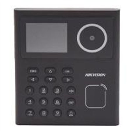 TERMINAL FACIAL MIN MOE HIKVISION DS-K1T320EX LECTOR DE TARJETAS PROX EM PARA CONTROL DE ACCESO O ASISTENCIA / 500 ROSTROS / DET