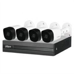 KIT DVR/DAHUA/DH-KIT/XVR1B04H-I/4-B2A51N-0280B-S2/KIT DE 4 CANALES DE 5 MEGAPIXELES/ DVR COOPER-I WIZSENSE/ CON IA/ H.265/ 4 CAM