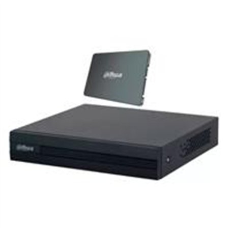 DVR/ DAHUA/ XVR1B04H-I-SSD/ DVR DE 4 CANALES 5 MP LITE/ CON DISCO SSD DE 512GB ESPECIAL PARA VIDEOVIGILANCIA/ S-XVR SERIES/ WIZS